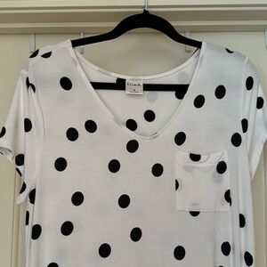 Soma size small polkadot nightgown